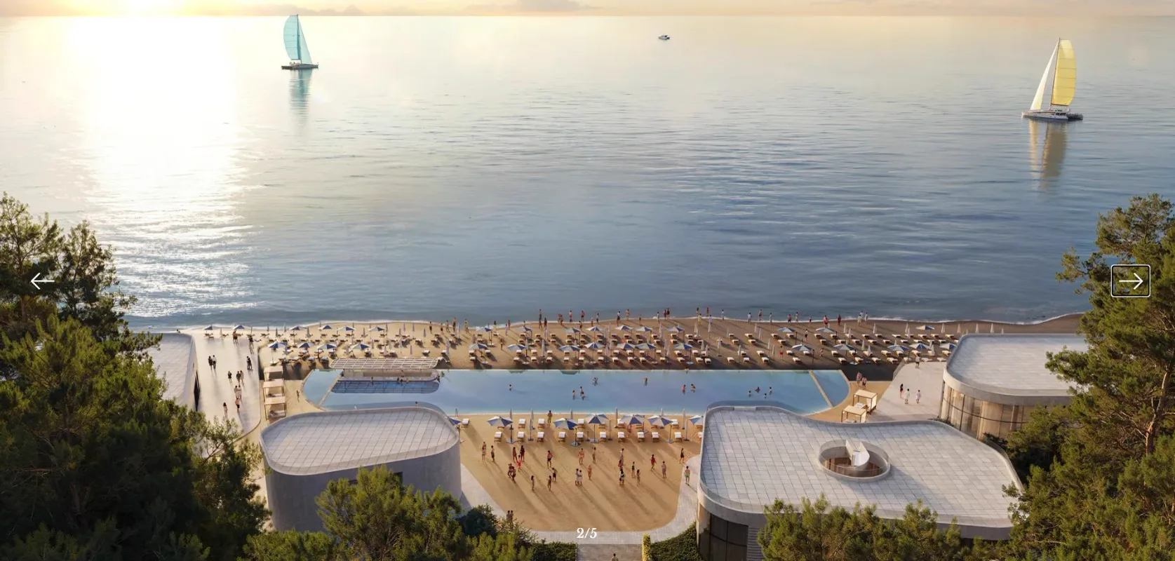Курорт VR Shekvetili Forest Beach у моря