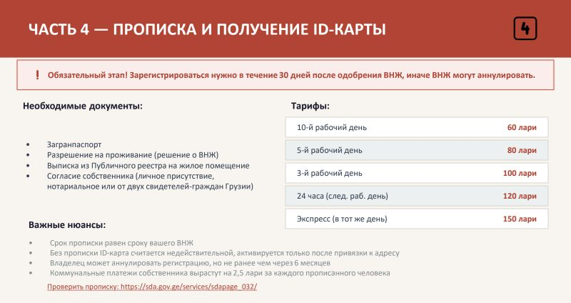 Прописка и ID-карта